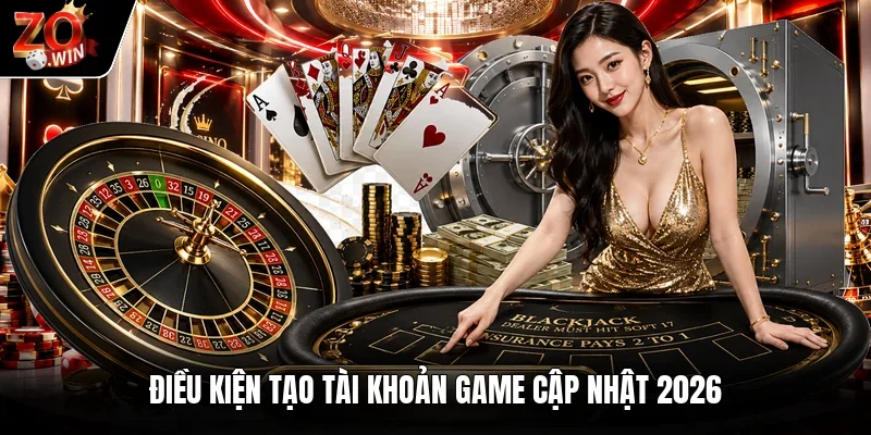 Điều kiện tạo tài khoản game cập nhật 2026