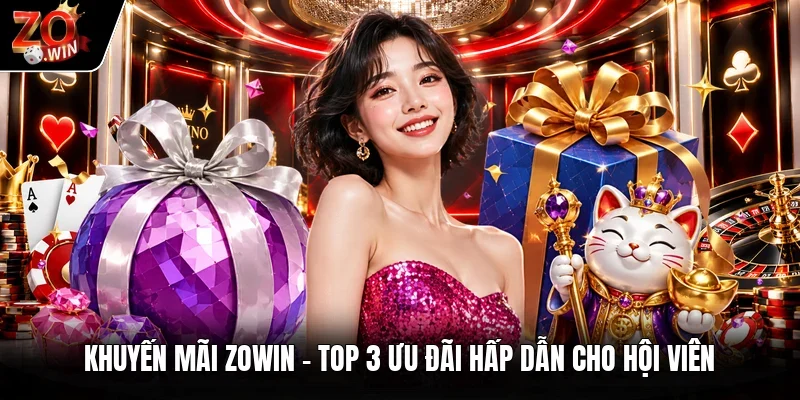 Khuyến Mãi Zowin | Top 3 Ưu Đãi Hấp Dẫn Cho Hội Viên