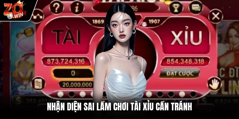 Nhận diện sai lầm chơi tài xỉu cần tránh